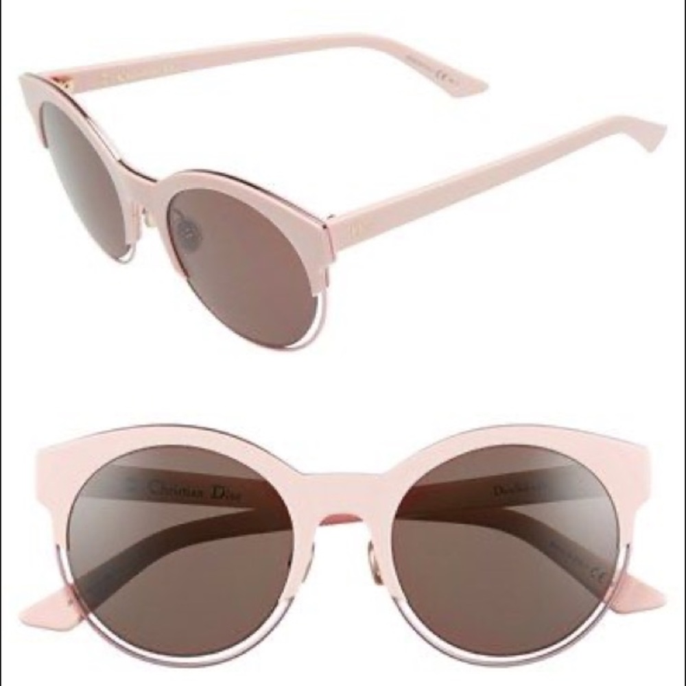 Sold Dior Sideral 1 53mm round sunglasses